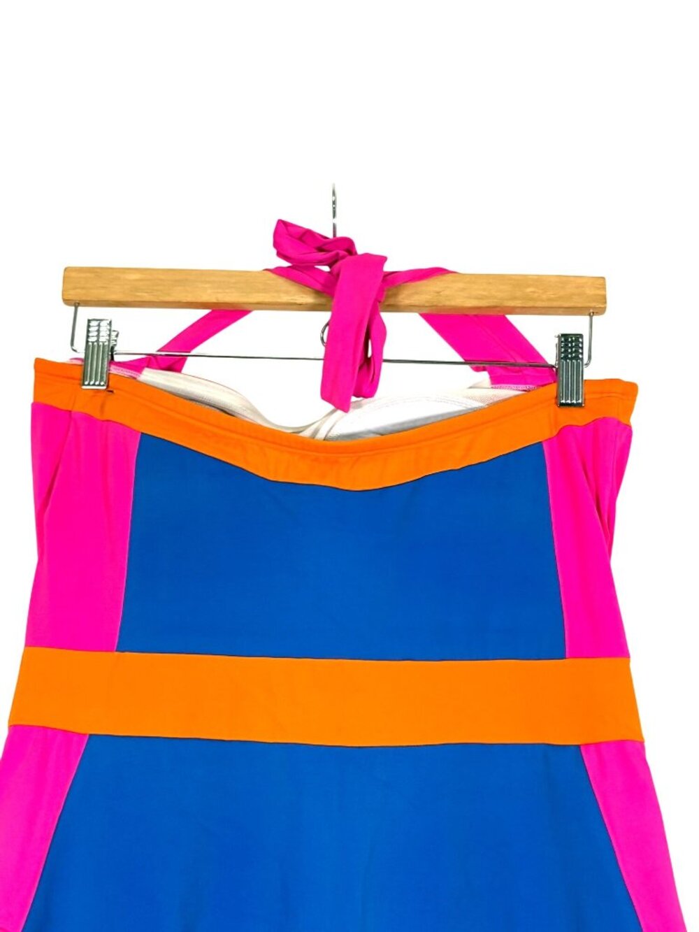 Boden Santorini Halterneck One Piece Swimsuit Size 12 - Picture 6 of 9